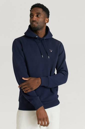 Gant Hoodie Original Sweat Hoodie Blå