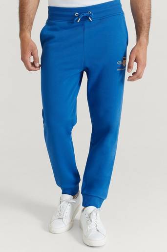 Gant Sweatpants D1. Archive Shield Sweatpants Blå