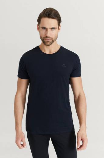 Gant 2-Pack T-shirt C-Neck T-shirt 2-Pack Vit