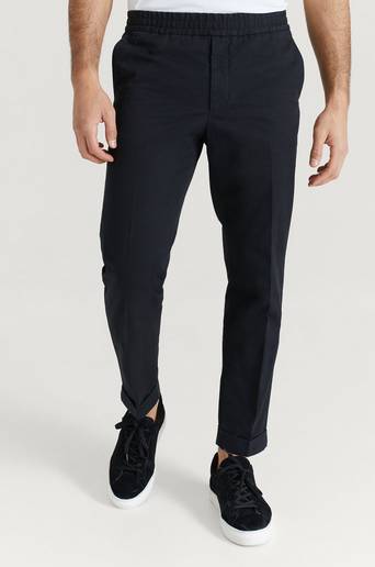 Filippa K Byxor M. Terry Cotton Trouser Svart