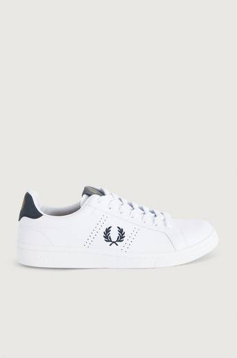 Fred Perry Sneakers B721 LEATHER Vit