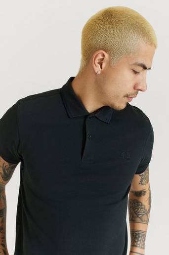 Fred Perry Piké Twin Tipped FP Shirt Grön