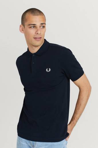 Fred Perry Piké Plain Fred Perry Shirt Blå