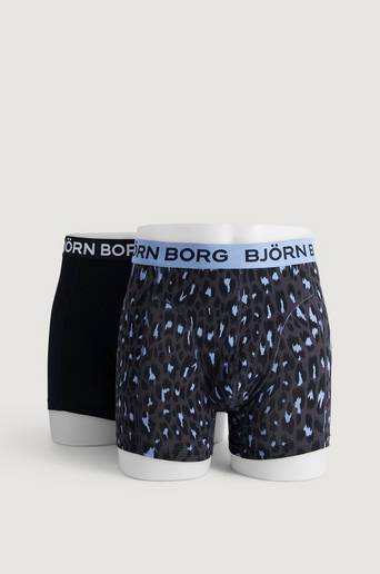 Björn Borg 2-Pack Boxershorts Sammy BB Shocking Leo Blå
