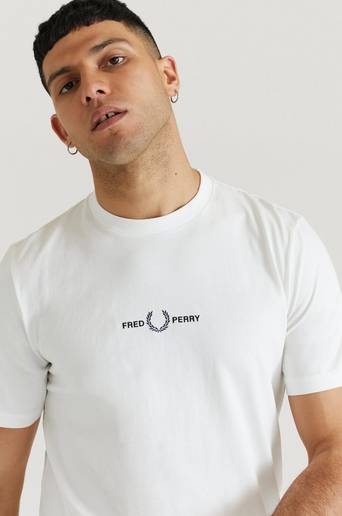 Fred Perry T-Shirt Embroidered Tee Vit