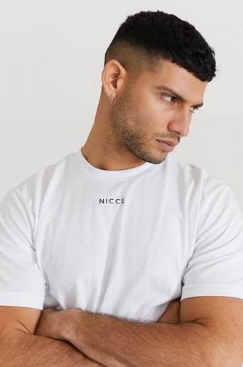 Nicce T-Shirt MNede O/S T-Shirt Vit