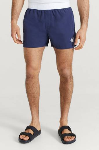 SIKSILK Badshorts Standard Swim Shorts Blå