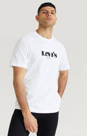 Levi's T-shirt SS Relaxed Fit Tee Vit