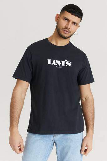 Levi's T-shirt SS Relaxed Fit Tee Svart