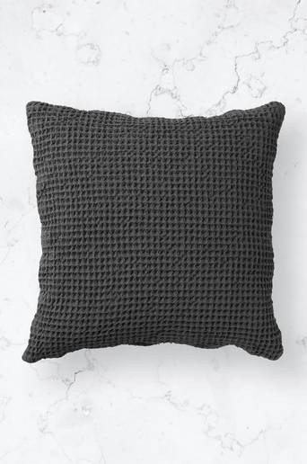 Studio Total Home Kuddfodral Waffle Cushion Cover Svart