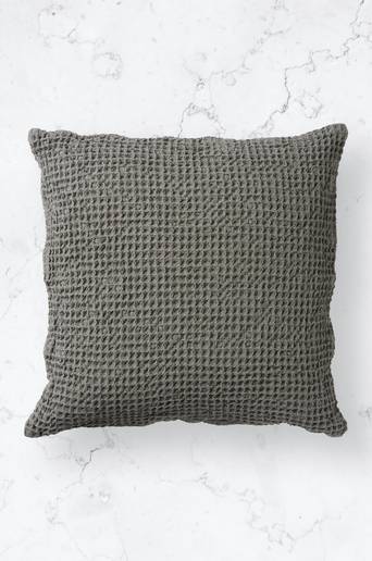 Studio Total Home Kuddfodral Waffle Cushion Cover Grön