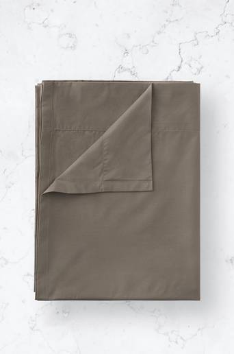 Studio Total Home Underlakan Cotton Percale Flat Sheet Grå