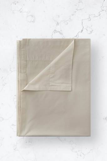 Studio Total Home Underlakan Cotton Percale Flat Sheet Natur