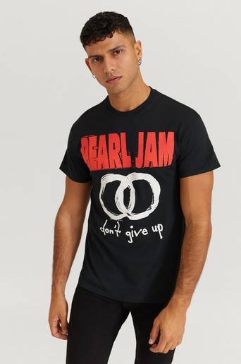 Rock Off T-Shirt Pearl Jam Tee Svart