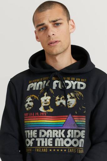 Rock Off Hoodie Pink Floyd Hoodie Svart