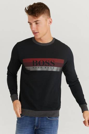BOSS Sweatshirt Authentic Sweatshirt Svart