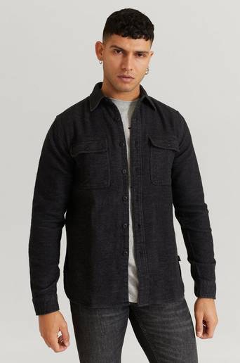 Triumph Motorcycles Overshirt Broughton Shirt Grå