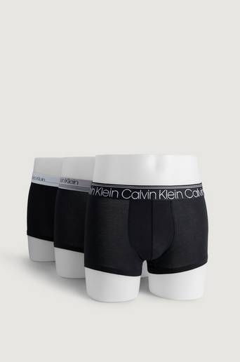 Calvin Klein 3-Pack Boxerkalsonger Trunk Svart