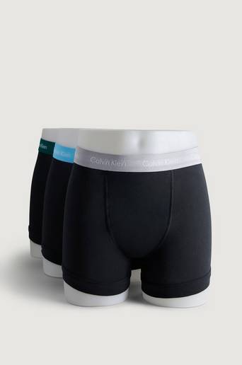 Calvin Klein Underwear Kalsonger Cotton Stretch Trunk 3-pack Svart