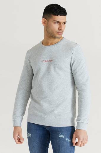 Calvin Klein Sweatshirt CK L/S Sweatshirt Grå