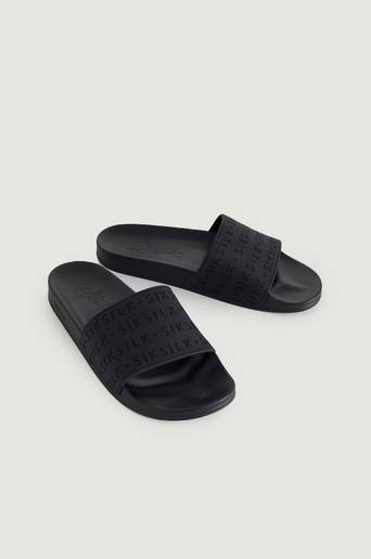 SIKSILK Sandaler Solar Slide Footwear Svart