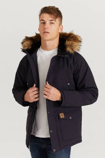 Carhartt WIP Parkas Trapper Parka Blå