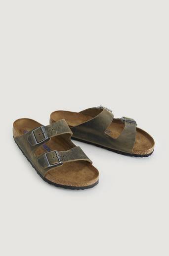 Birkenstock Sandaler Arizona Soft Footbed Grön