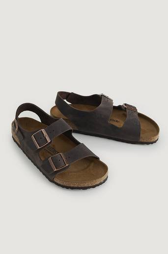 Birkenstock Sandaler Milano Brun