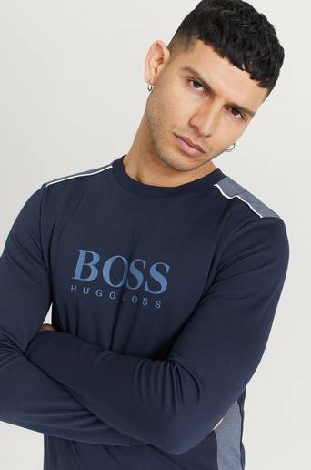 BOSS Sweatshirt Tracksuit Sweatshirt Blå