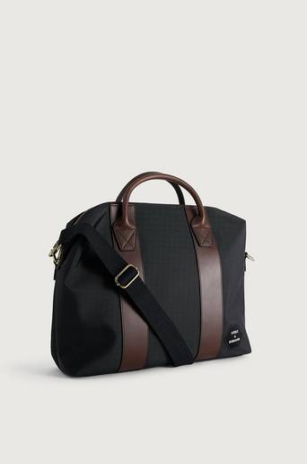 Steele & Borough Weekendbag The Briefcase Svart