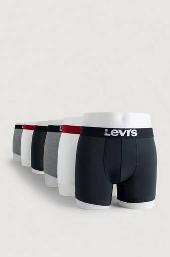 Levi's Boxerkalsonger Solid Basic Boxer 6-pack Multi