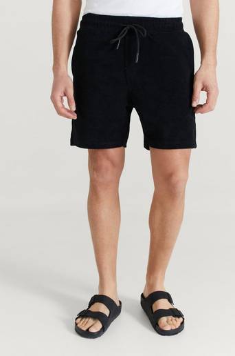 Nikben Shorts Terry Shorts Svart