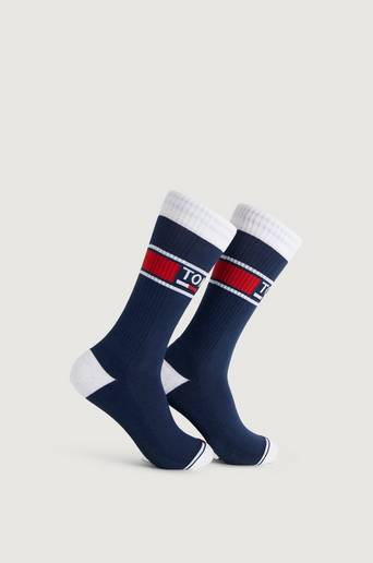 Tommy Hilfiger 2-Pack Strumpor TH Unisex Blå