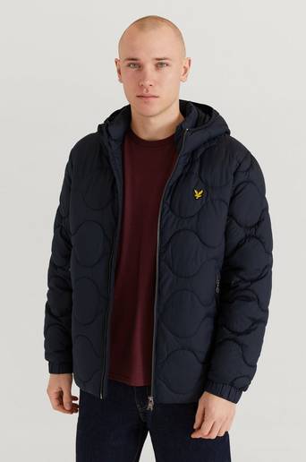 Lyle & Scott Jacka Wadded Jacket Blå