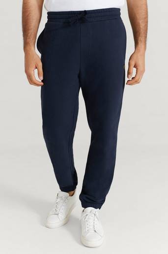 Lyle & Scott Joggingbyxor Double Brush Relaxed Track Pant Blå