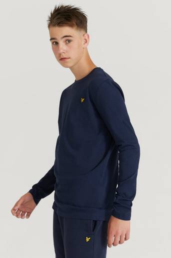 Lyle & Scott T-shirt Classic L/S T-Shirt Blå