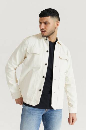 Woodbird Jeansjacka Safari Worker Jacket Natur