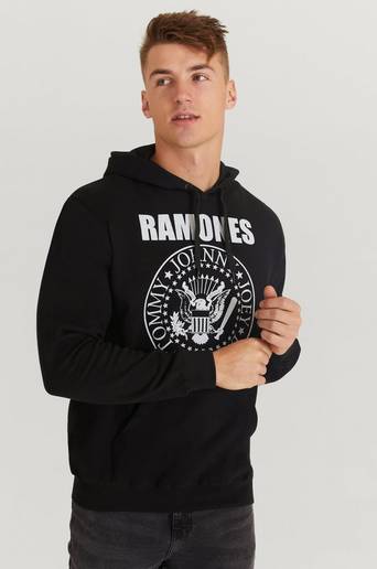 Rock Off Hoodie Ramones Hoodie Svart