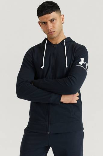 Under Armour Hoodie UA Rival Terry FZ HD Svart