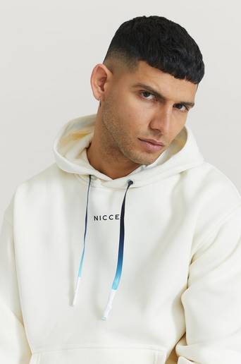 Nicce Hoodie Venture O/S Hood Vit