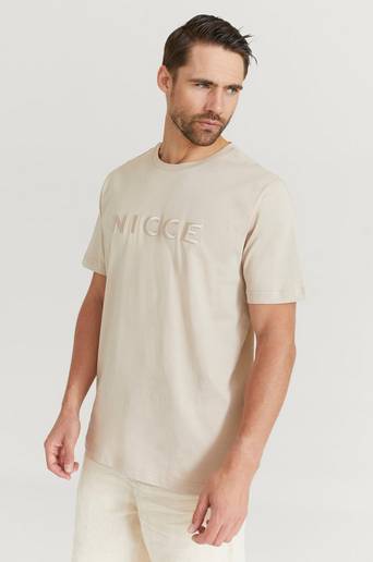 Nicce T-Shirt Mercury T-Shirt Beige