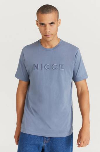 Nicce T-Shirt Mercury T-Shirt Blå