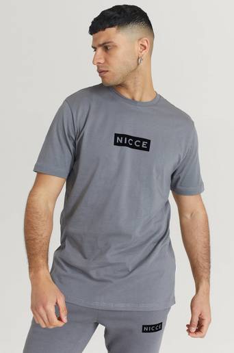 Nicce T-Shirt Crib T-Shirt Grå