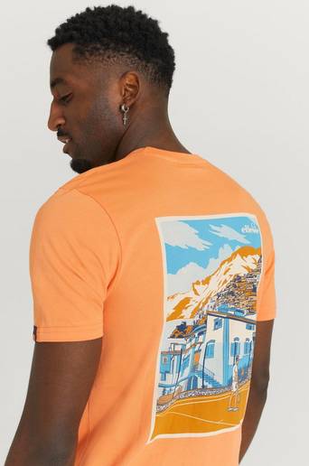Ellesse T-Shirt El Paderno Tee Shirt Orange