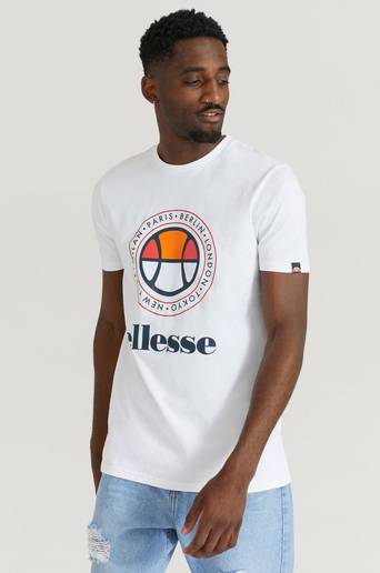 Ellesse T-Shirt El Campa Tee Shirt Vit