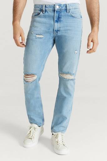 Just Junkies Jeans Mag Vintage Blue Holes Blå