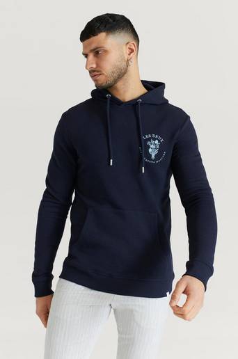 Les Deux Hoodie Sprezzatura Hoodie Blå