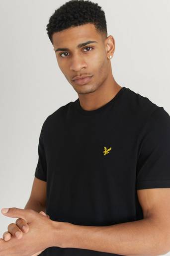 Lyle & Scott T-Shirt Plain T-Shirt Svart