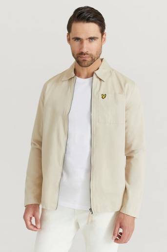 Lyle & Scott Overshirt Twill Overshirt Beige