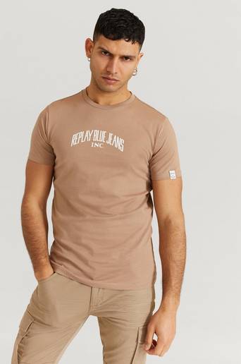 Replay T-shirt Beige